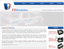 Tablet Screenshot of evmodules.com